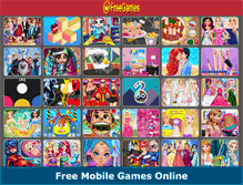 Tablet Screenshot of ofreegames.com